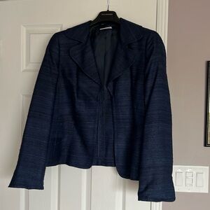 Akris Punto navy blue blazer.